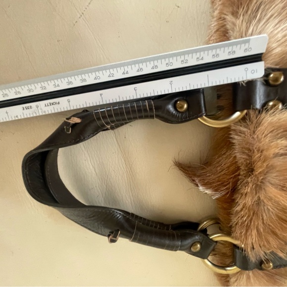 Vintage Diane Gail Springbok Antelope Fur Tote - RARE!  Sustainably harvested. - Picture 3 of 15